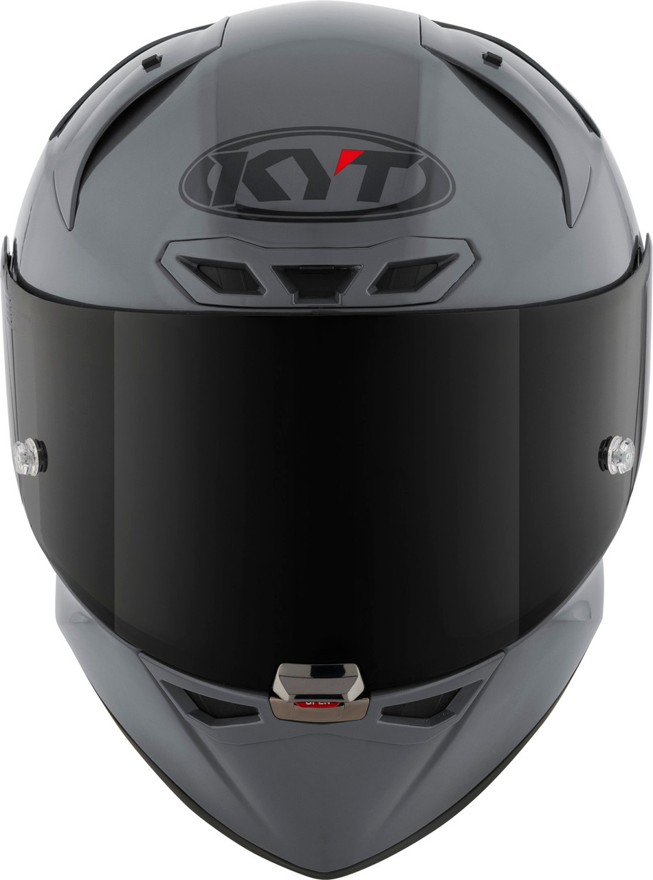 KYT KX-1 Race GP Plain GRL Grey Helmet - Speed Addicts